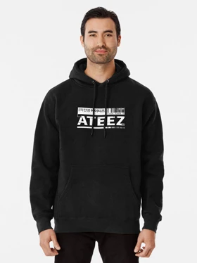 هودی زنانه Ateez هودی زنانه ایتیز طرح CODE ATEEZ