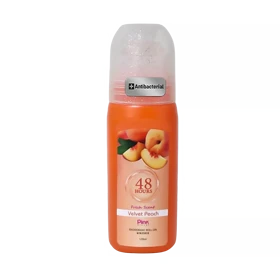 مام رول صدفی پینک ویژوآل مدل Velvet Peach حجم 120 میلی لیتر – هلو
