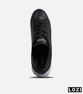کفش کتانی مردانه مشکی BERSHKA