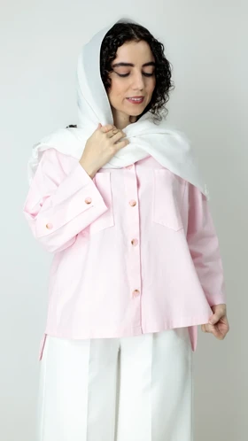 شومیز باکسی رنگی