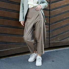 شلوار بالنی پیلی دار