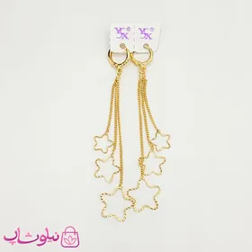 گوشواره آویز بلند دخترانه ysx طرح گل