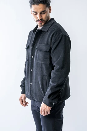 کت مخمل کبریتی مردانه