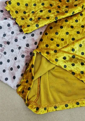 شومیز مخمل توپی