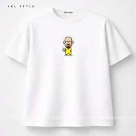 تیشرت باکسی طرح بریکینگ بد 100٪ پنبه | کد 1353