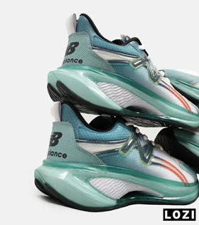 کفش کتانی مردانه و زنانه سفید سبز NEW BALANCE More Trail v3 مدل 5187