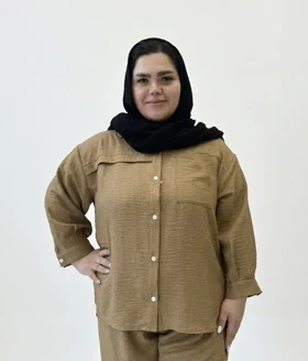 ست شومیز شلوار سوفیا تک جیب سایز بزرگ زنانه