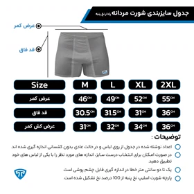 شورت پادار پنبه کش لیفه ای (پک 2 عددی) ملانژ