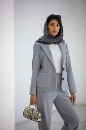 کت زنانه یقه E اسپرت لامر