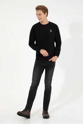 سویشرت مردانه مشکی G081SZ082.000.1499039