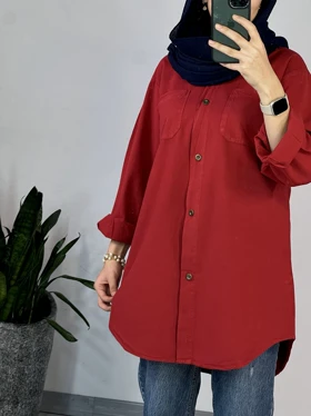 مانتو بلند غنچه