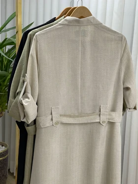 مانتو بلند کتیبه کد 2139