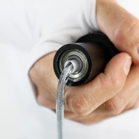 طناب ورزشی حرفه ای مدل بلبرینگی تن‌زیب