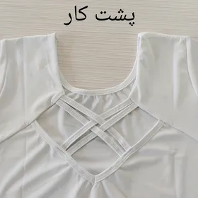 کراپ ورزشی زنانه ویکتوریا پشت بندی نایک