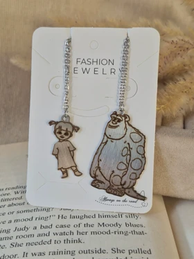 گردنبند ست سالیوان کارخانه هیولاها استیل