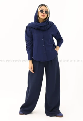 شلوار بگ دو پیله سوفیا کد1005242