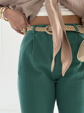 شلوار کمربند کنفی