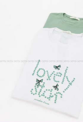 تیشرت lovely چاپی