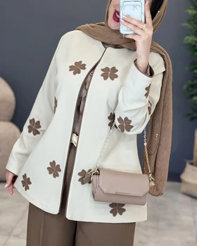 کت و شلوار پاپیون کجراه گلدوزی