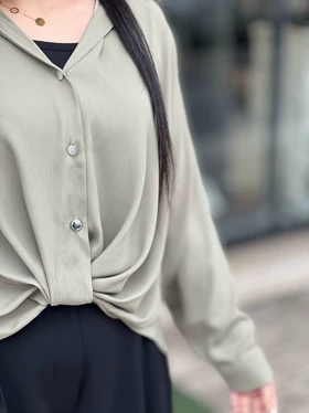 شومیز گرهی کد 866