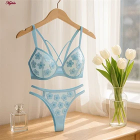 ست شورت و سوتین زنانه کارنا رز مدل فنردار کد 5427