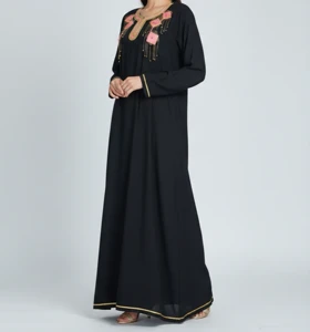 پیراهن بلند زنانه نخی سنتی وارداتی کد 249