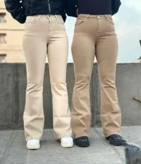 شلوار دمپا بوتکات کتان کد 20101