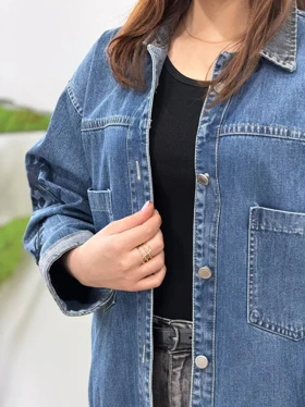 کت جین گلدوزی آیسو پگاه