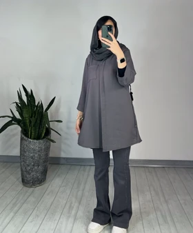 مانتو دکمه دار یکتا