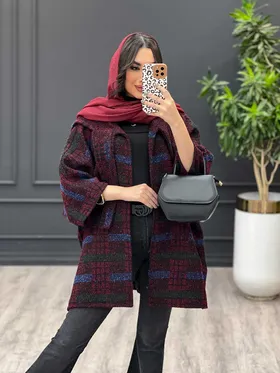 پالتو خفاشی بغل دکمه