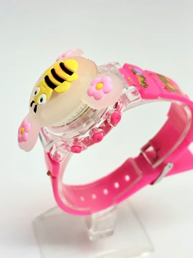 ساعت بچگانه چراغ دار چرخشی