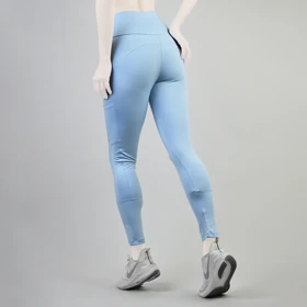 لگ ورزشی زنانه نایک جیب‌دار مدل PY-4H0848 آبی روشن