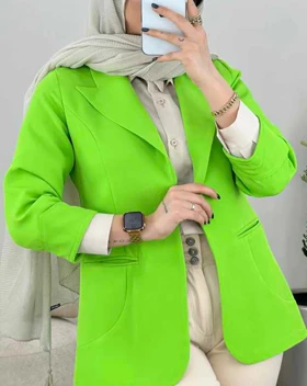 کت یقه انگلیسی آستین پاکتی (24) کد 3325