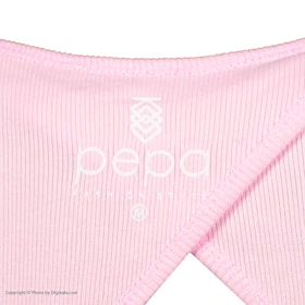 نیم‌تنه زنانه پپا مدل Cross رنگ یاسی