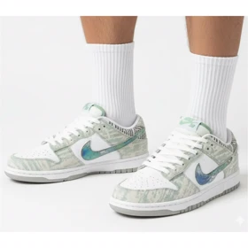 کتانی مردانه دراگون فیروزه ای