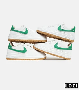 کفش مردانه و زنانه سفید سبز NIKE AIR FORCE