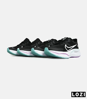 کفش کتانی مردانه و زنانه مشکی سفید NIKE zoom x smiley