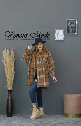 پالتو چهارخونه دوجیب فوتر