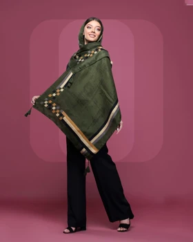 شال نخی وسط ساده