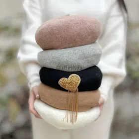 کلاه برت قلب طلایی