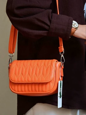 کیف دوشی زنانه بنو مدل آریاد کد 4875 (نارنجی)