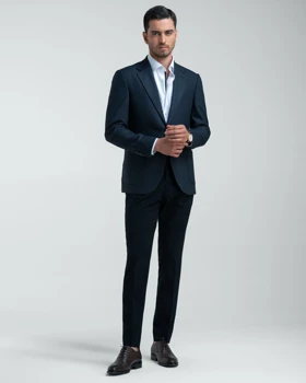 ام کی کالکشن کت mk-1713-navy-blue