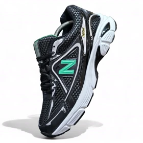 نیوبالانس1064 مشکی سبز