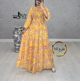 پیراهن آستین شیپوری : 8912