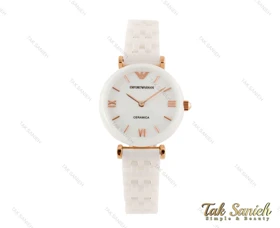 ساعت امپریو آرمانی زنانه سرامیکی سفید Armani-3616-L