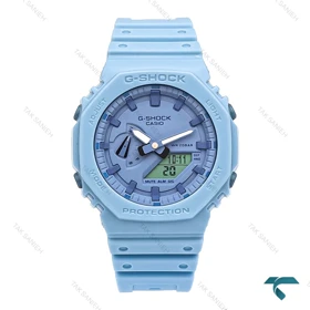 ساعت کاسیو جیشاک GA-2100 مردانه آبی آسمانی Casio-5892-G