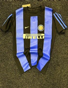 کیت تیشرت باشگاهی اینتر میلان - پارچه پنبه دو رو