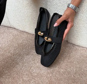 کفش بلت زنانه مدل شکوفه