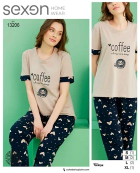 تیشرت و شلوار زنانه سکسن