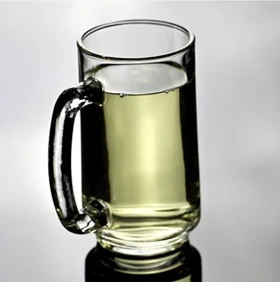 لیوان دسته دار شفاف